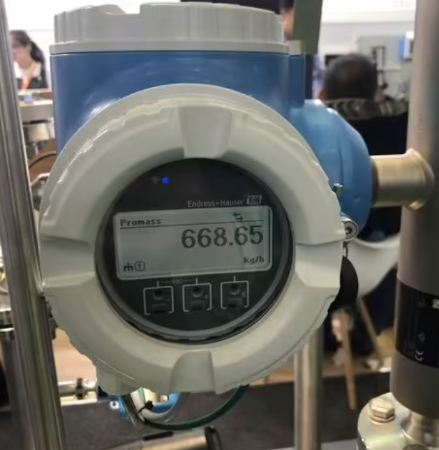 E+H流量计数值不准维修步骤